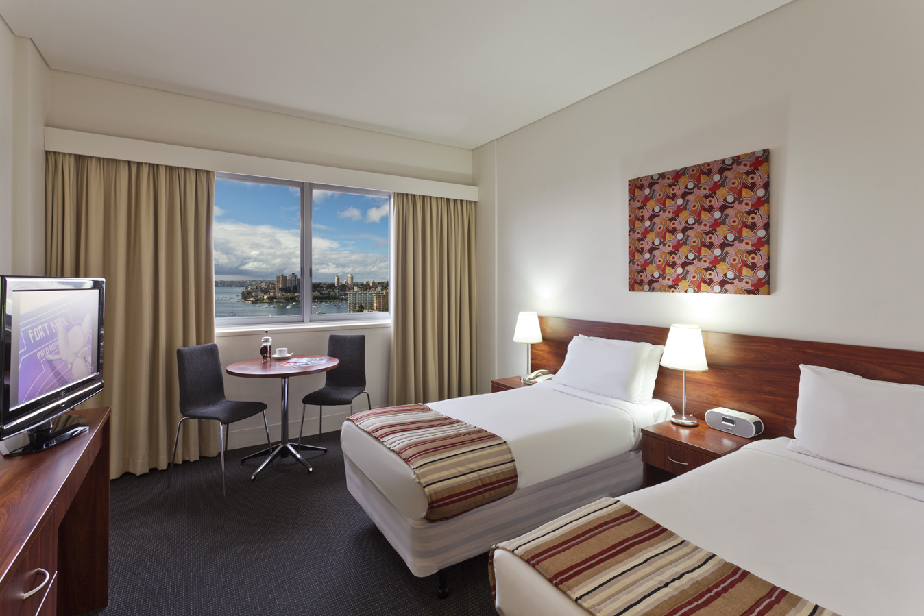 Twin Studio Room at The Macleay Hotel in Potts Point