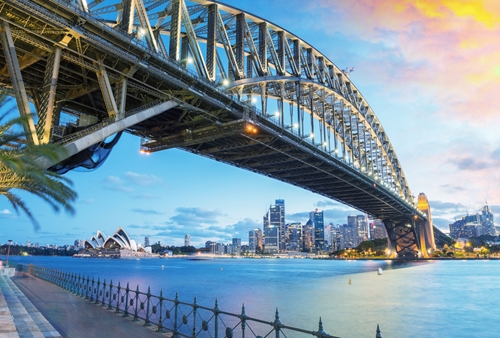 The Sydney Harbour Bridge near The Macleay on Macleay Street