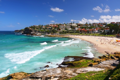 Bondi Beach near The Macleay in Sydney