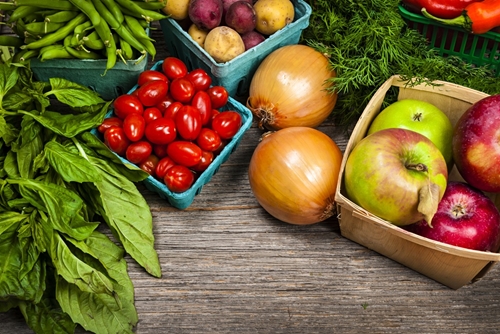 Fruit and Vegetables from the Sydney market around the corner from The Macleay Hotel