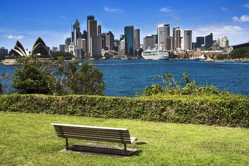 Potts Point Park near The Macleay Hotel in Sydney