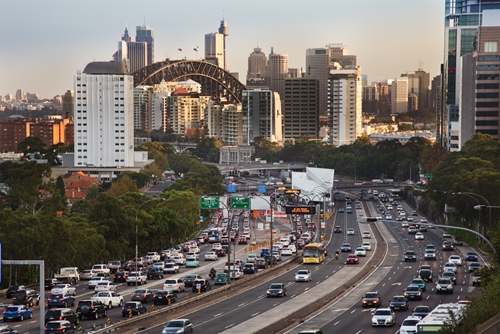 Sydney Transport near The Macleay Hotel