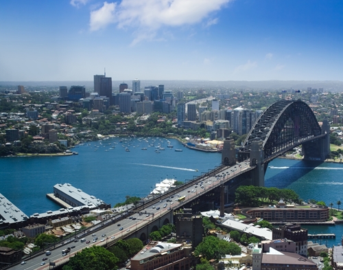 Sydney Harbour Bridge near The Macleay in Potts Point